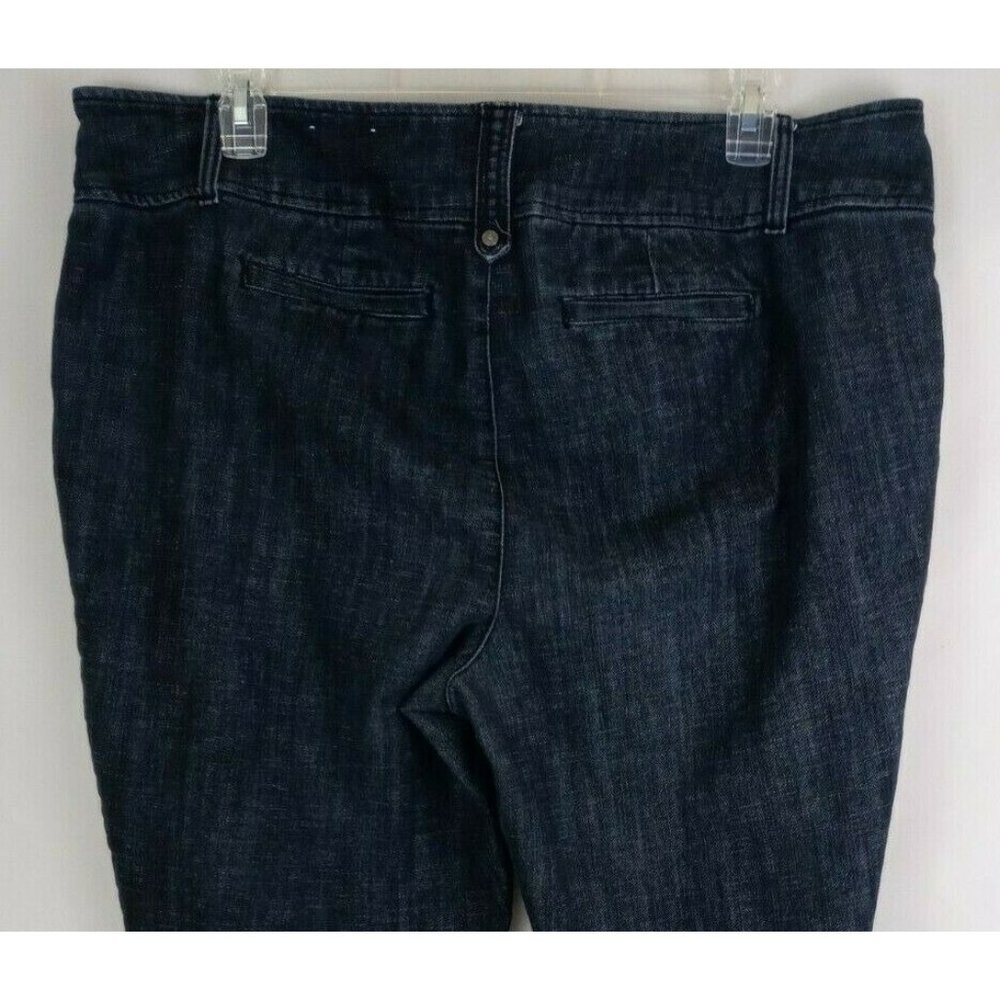 Dressbarn Woman 62 Signature Fit Trousers Denim Look Plus Size 20